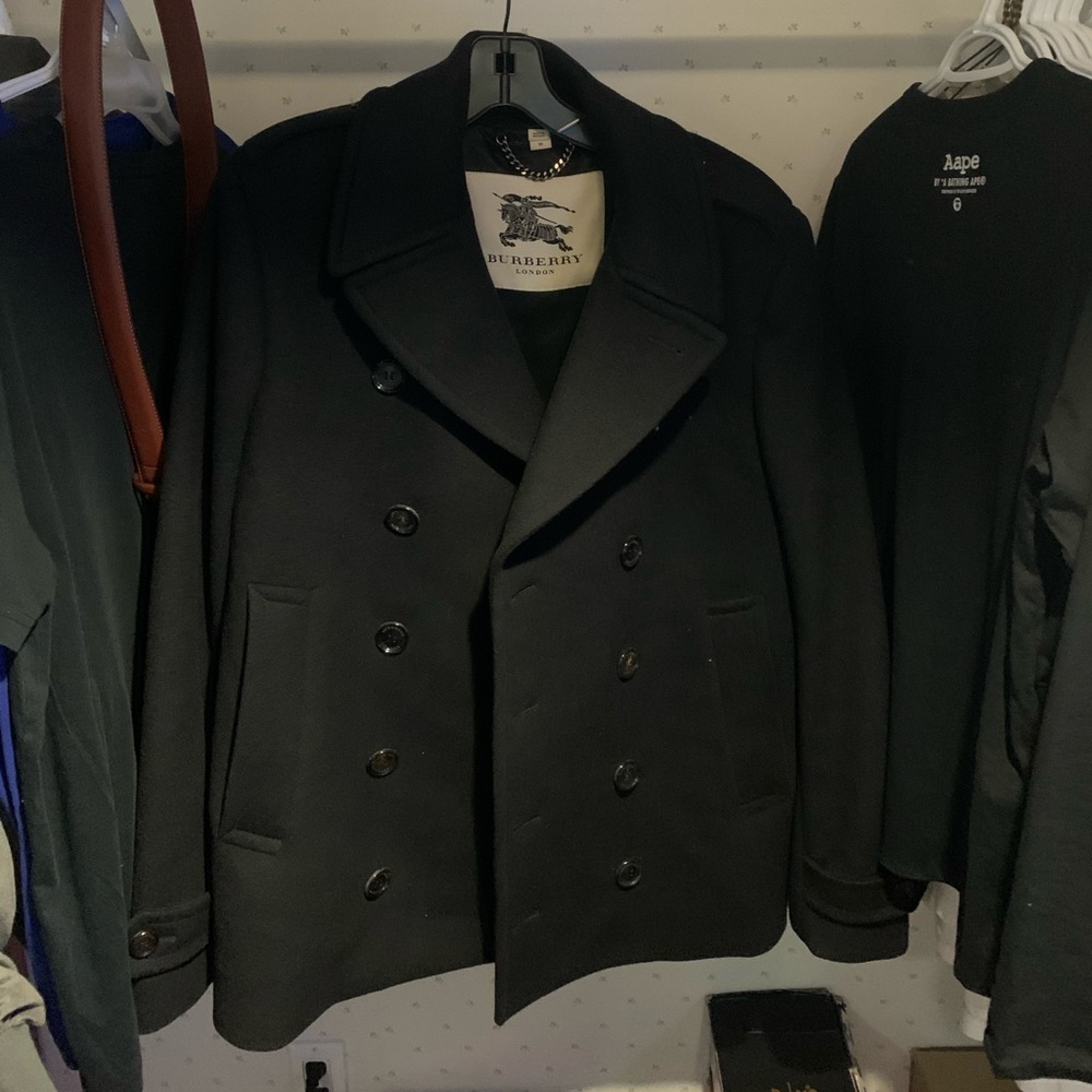 Burberry peacoat